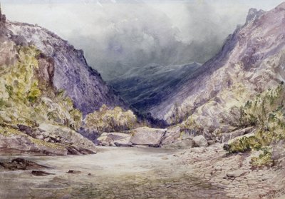 Romsdal, Norvège, 1850 - William West